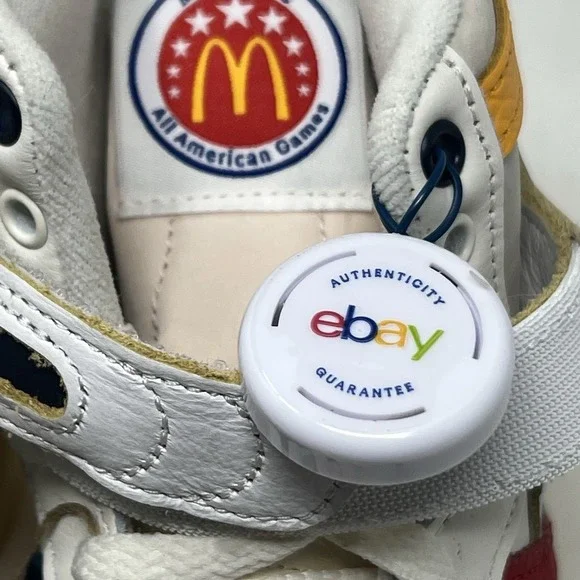 Adidas Eric Emanuel x Forum 84 All-American McDonalds Sneakers H02575 Size 9 - Picture 6 of 11